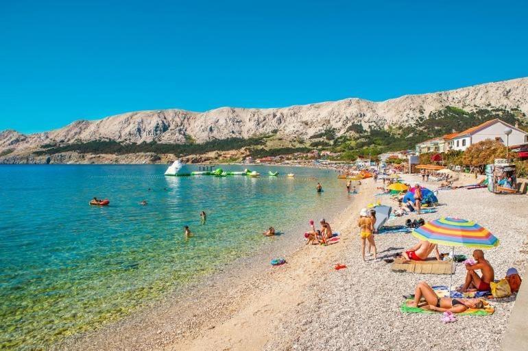 Mirjana F Apartaments Baška Eksteriør bilde
