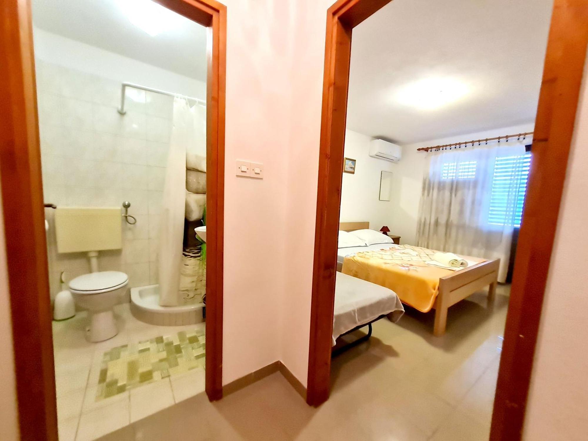 Mirjana F Apartaments Baška Rom bilde