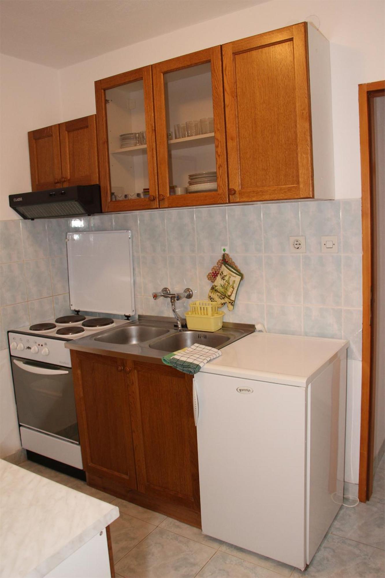 Mirjana F Apartaments Baška Eksteriør bilde