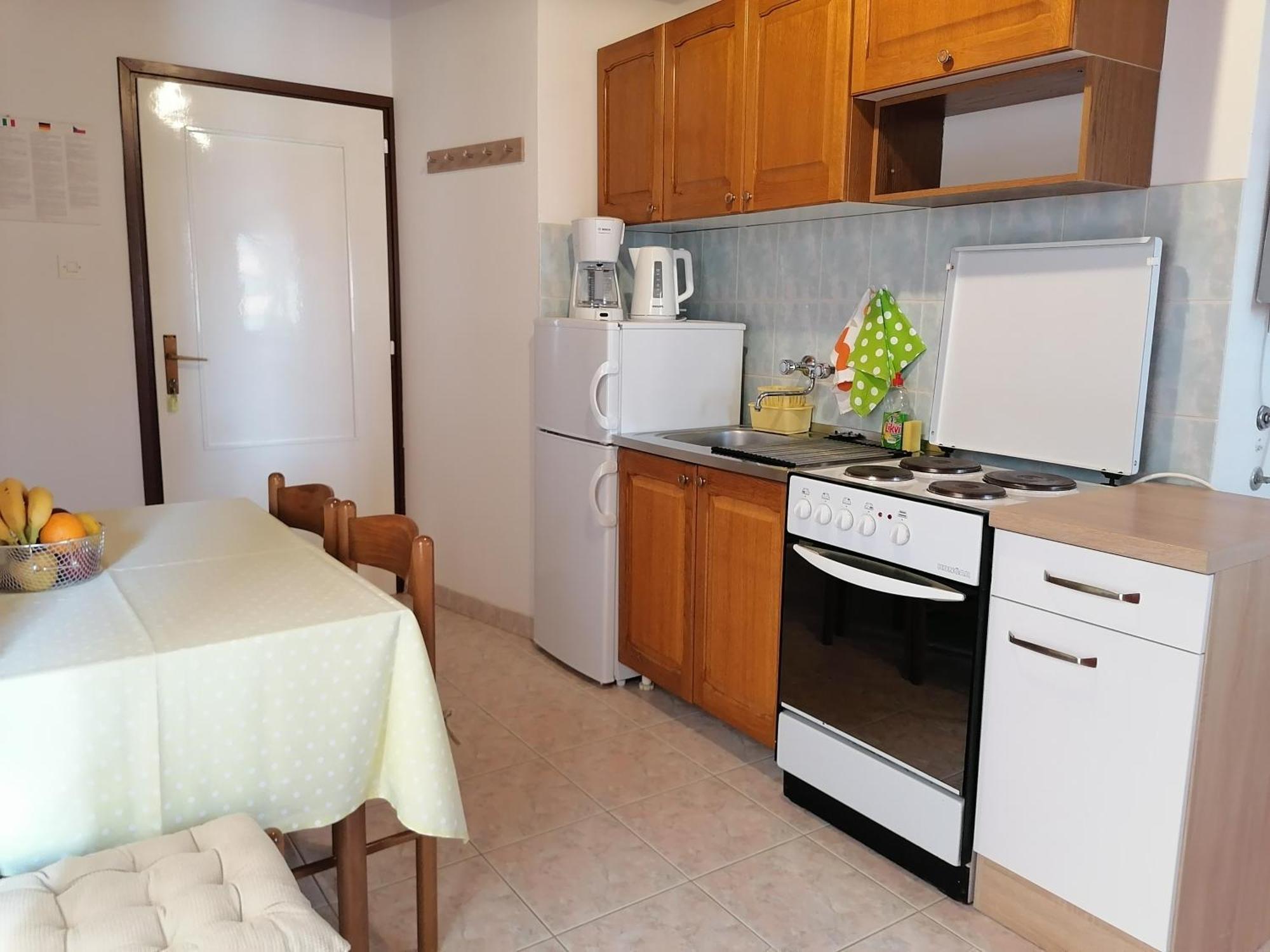 Mirjana F Apartaments Baška Rom bilde